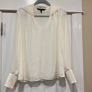 Women's white house black market blouse